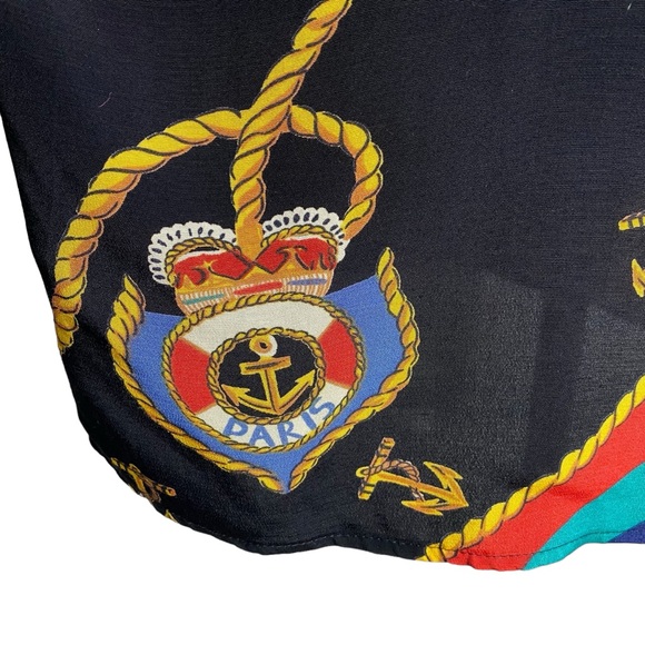 Vintage Carole Little Nautical Tunic Blouse - Picture 8 of 12